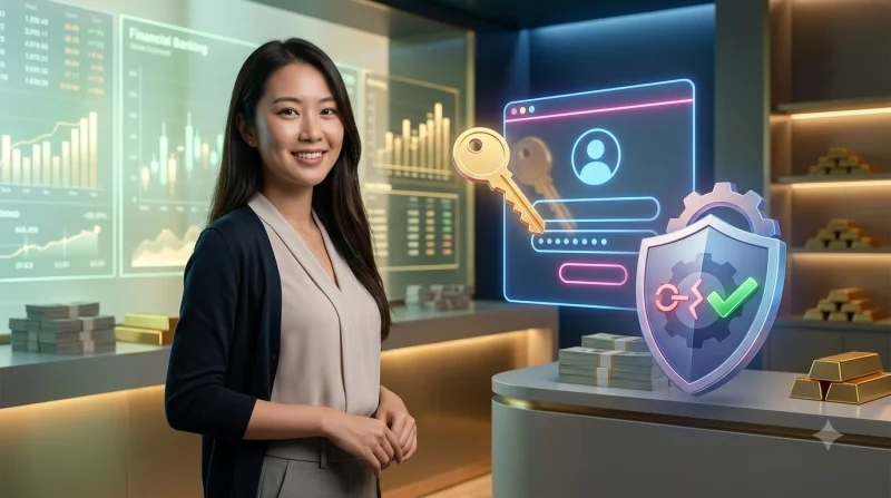 Minh họa giải quyết sự cố đăng nhập thường gặp