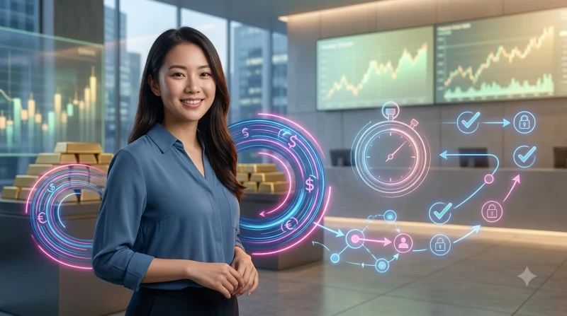 Minh họa quy trình đăng nhập nhanh chóng trong vài bước