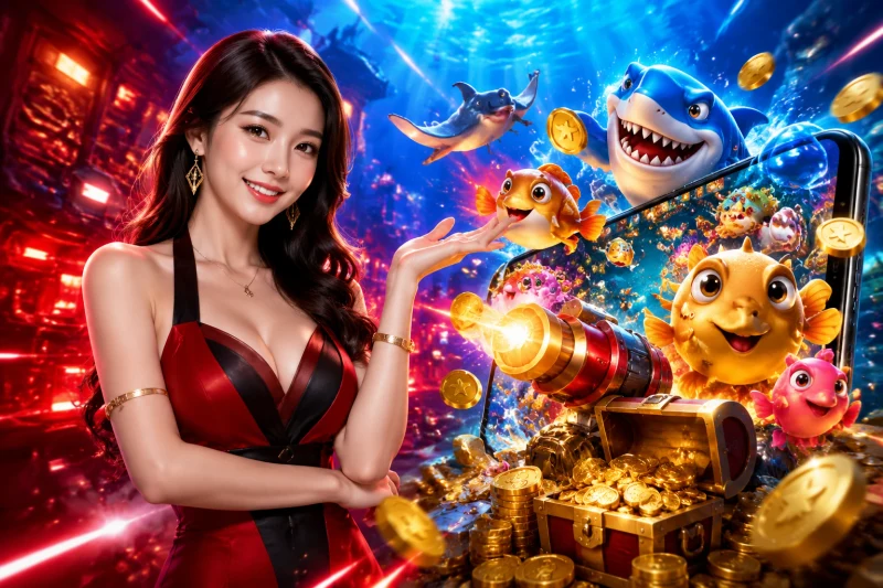 Thế giới đại dương 3D sống động, đồ họa chân thực trong game bắn cá online