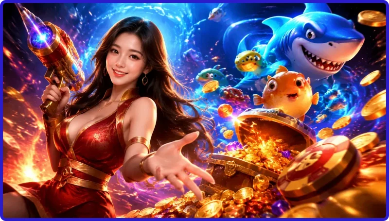 Thế giới đại dương 3D sống động, đồ họa chân thực trong game bắn cá online